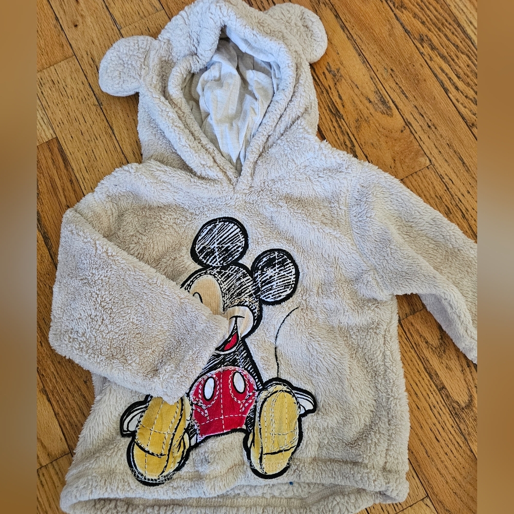 Mickey Mouse Fuzzy sweater